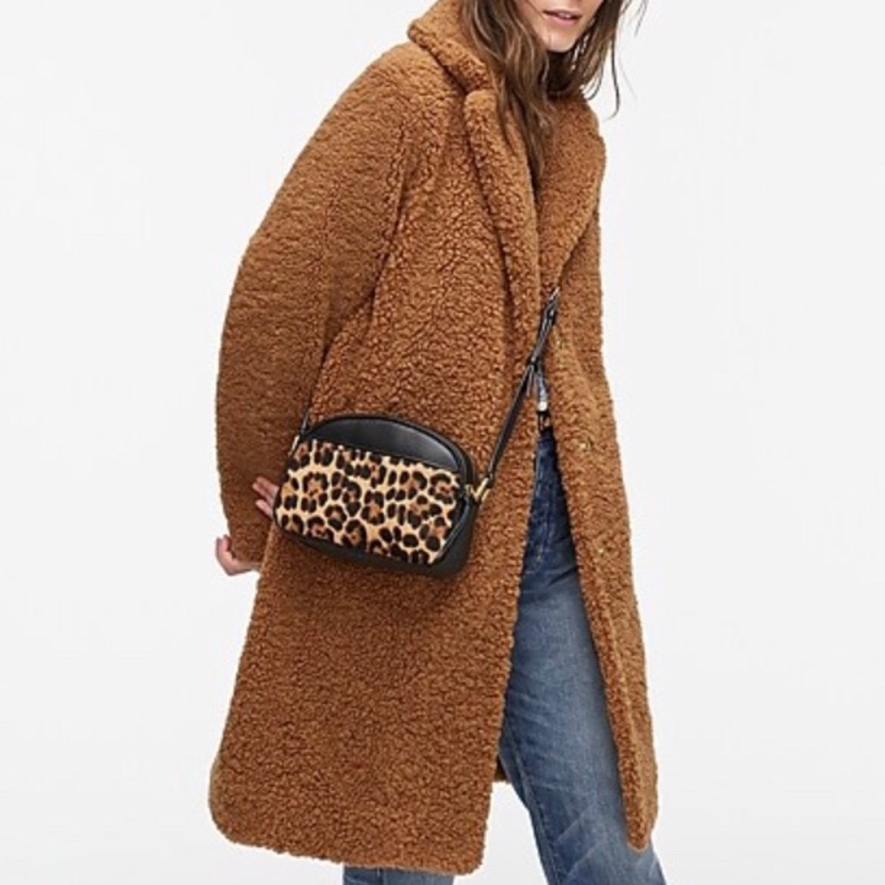 J. Crew Teddy Sherpa topcoat